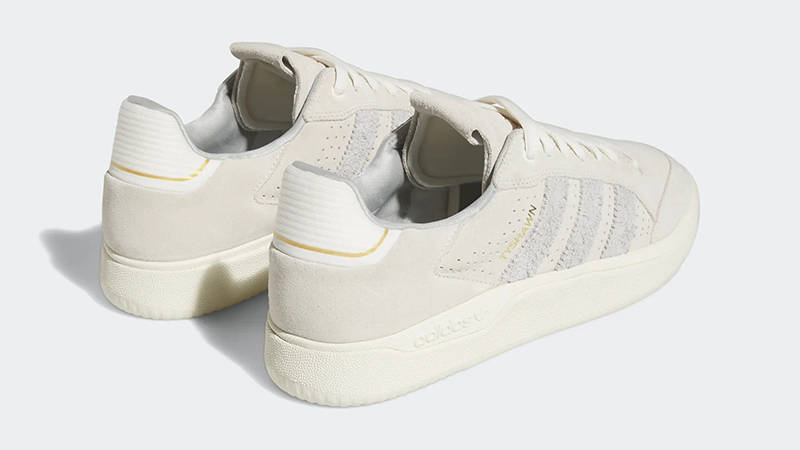 adidas Tyshawn Low Cream White Grey HQ2006 Back