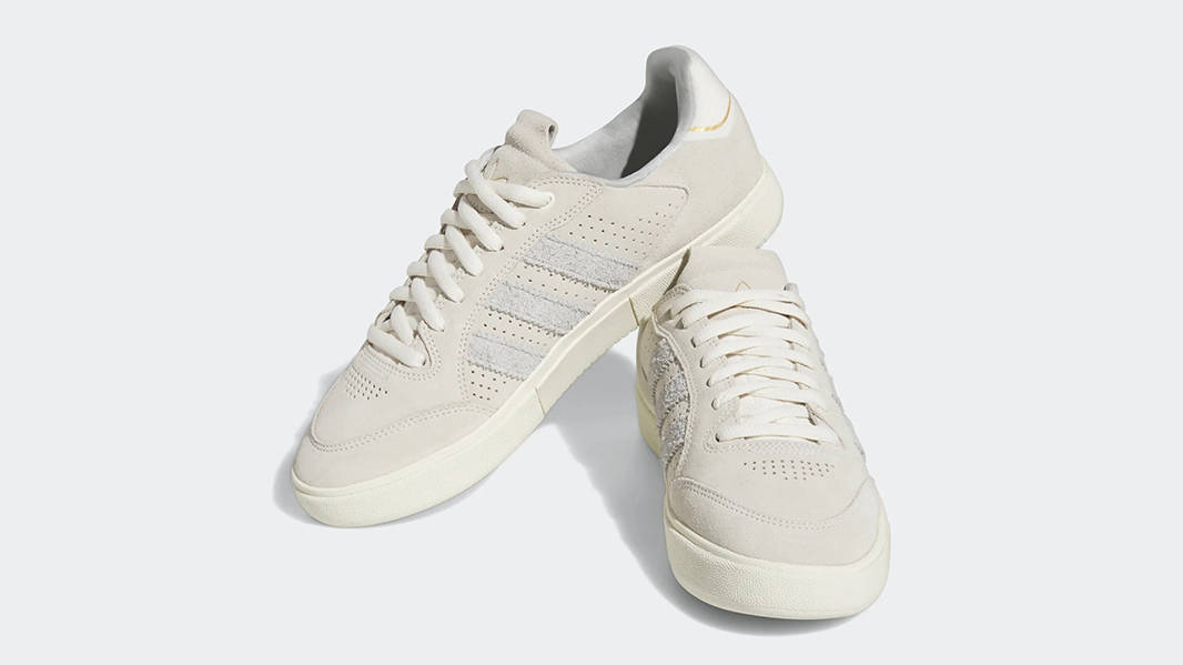 adidas Tyshawn Low Cream White Grey HQ2006 Front