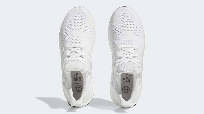 adidas Ultra Boost 1.0 Triple White Womens Middle