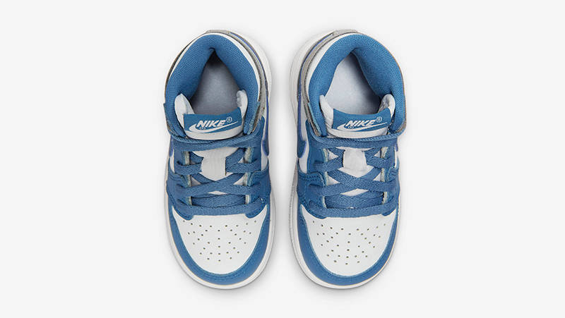 Air Jordan 1 High OG Toddler True Blue FD1413-410 Top