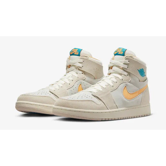 Air Jordan 1 High Zoom CMFT 2 Sail Gold | Where To Buy | DV1307-180 ...