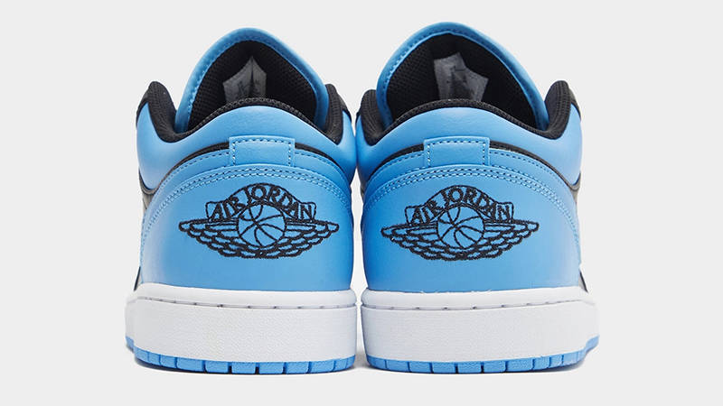 Air Jordan 1 Low Black University Blue White | Where To Buy 