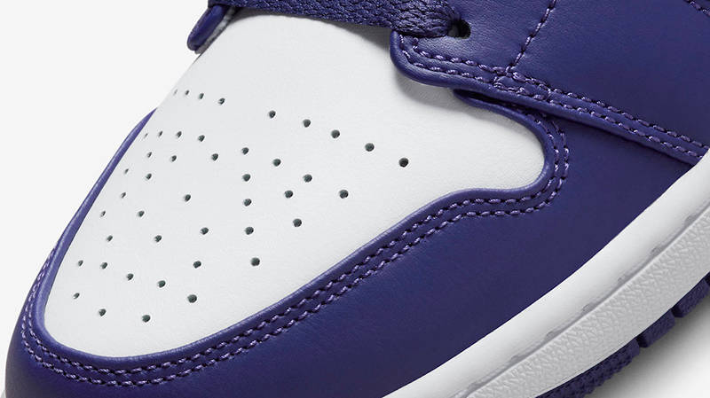 Air Jordan 1 Low Blueberry 553558-515 Detail