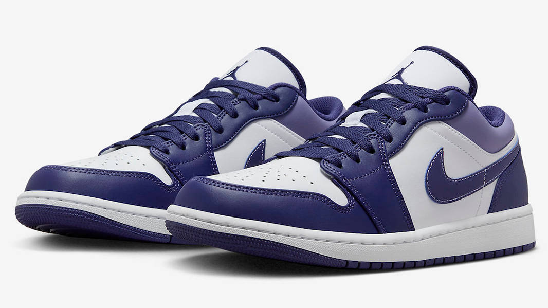 Air Jordan 1 Low Blueberry 553558-515 Side