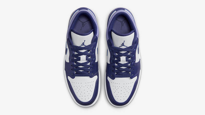 Air Jordan 1 Low Blueberry 553558-515 Top