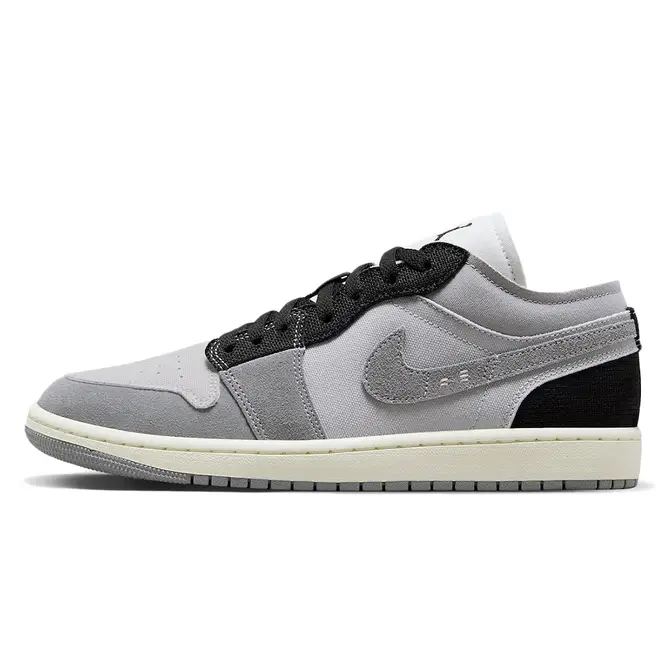 Air Jordan 1 Low Craft Inside Out Grey Black | Where To Buy