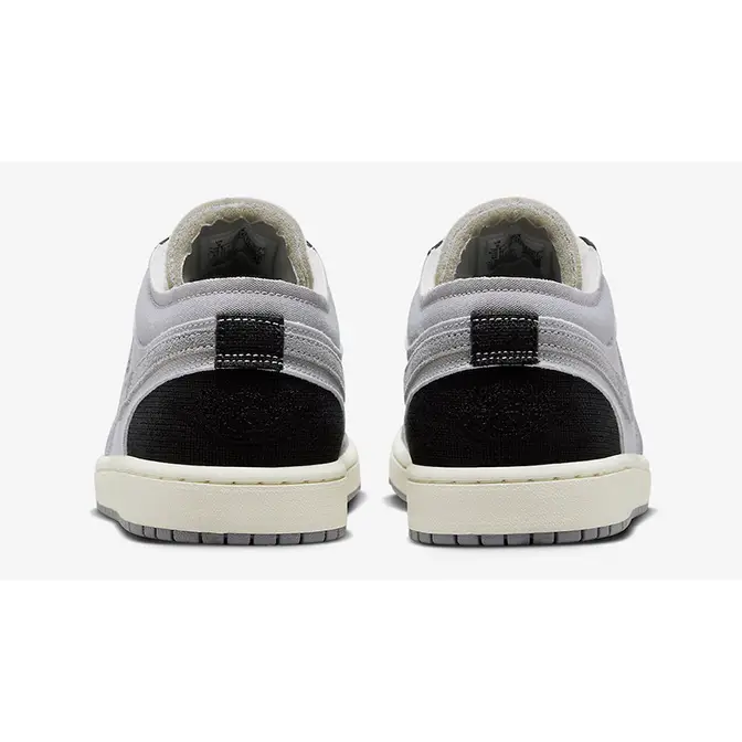 Air Jordan 1 Low Craft Inside Out Grey Black | Where To Buy