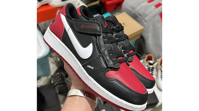 Air Jordan 1 Low FlyEase Gym Red