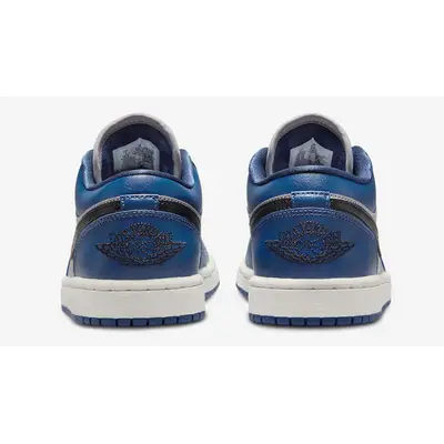 Air Jordan 1 Low Grey Navy Back
