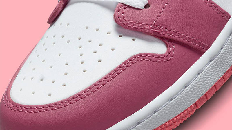 Air Jordan 1 Low GS Desert Berry 553560-616 Detail