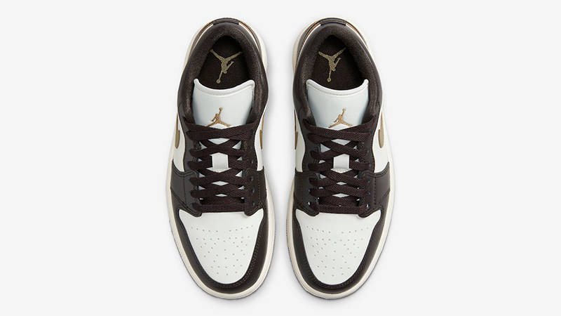 Air Jordan 1 Low Sail Brown DC0774-200 Top