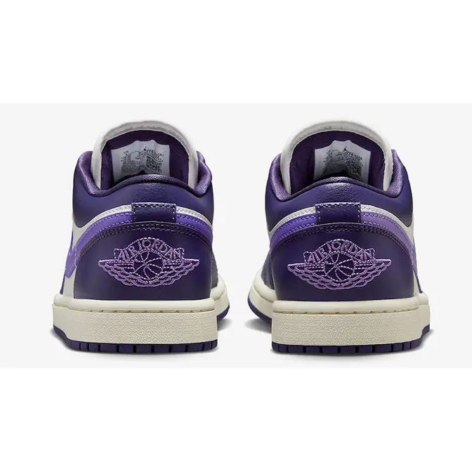 Air Jordan 1 Low Sail Purple | Where To Buy | DC0774-502 | The Sole ...