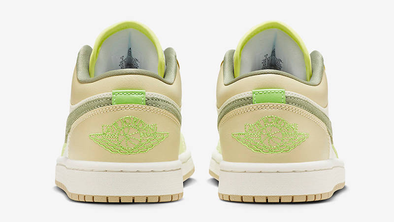 Air Jordan 1 Low Volt Green Tan FD9906-131 Back