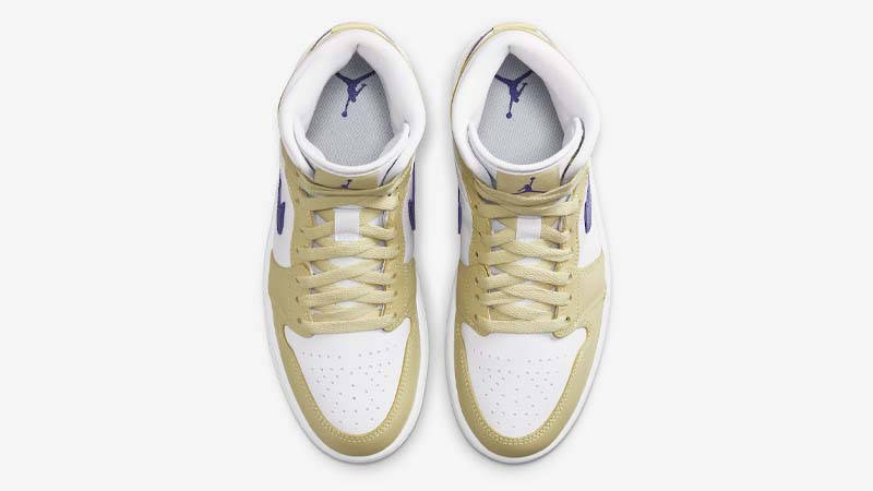 Air Jordan 1 Mid Lemon Wash Middle
