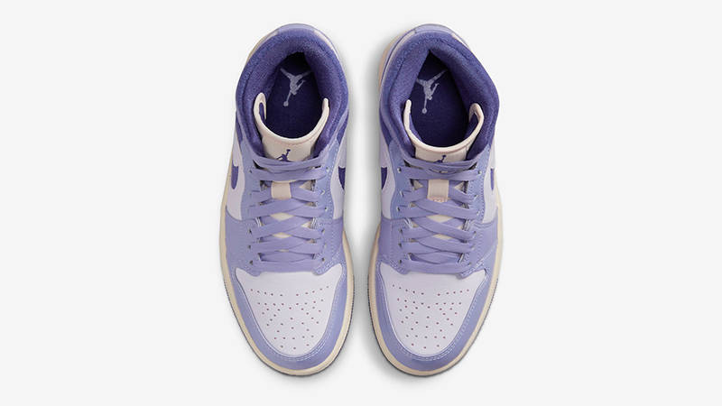 Air Jordan 1 Mid Purple Chenille DZ3745-500 Top