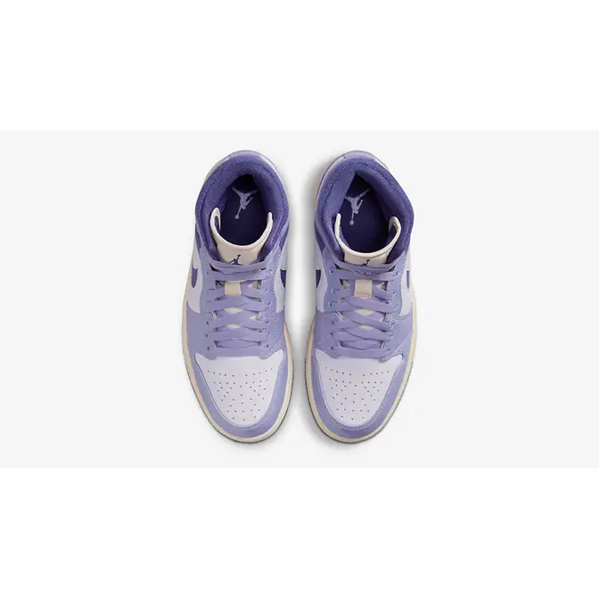 Air Jordan 1 Mid Purple Chenille | Where To Buy | DZ3745-500 | The