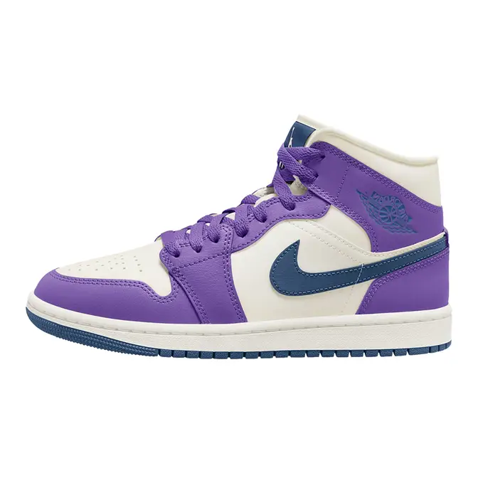 Air Jordan 1 Mid Sail Purple Where To Buy The Sole Supplier