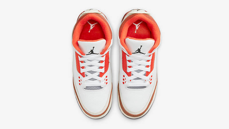 Air Jordan 3 GS Mars Stone DV7028-108 Top