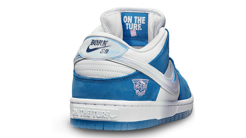 Born x Raised x Nike SB Dunk Low White Blue | Where To Buy