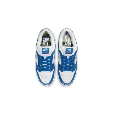 pre order nike sb tiffany ring for women Dunk Low White Blue FN7819-400 Top