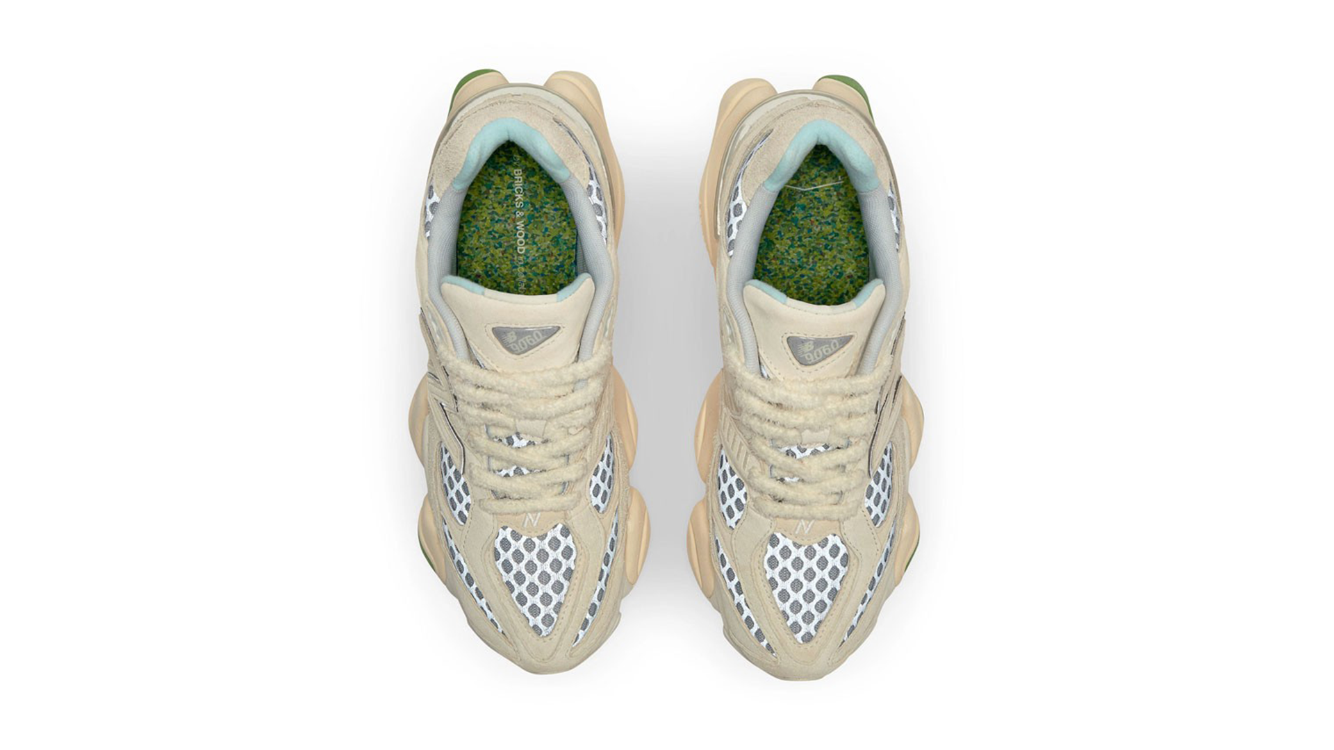 Bricks & Wood x New Balance U9060 Cream Green
