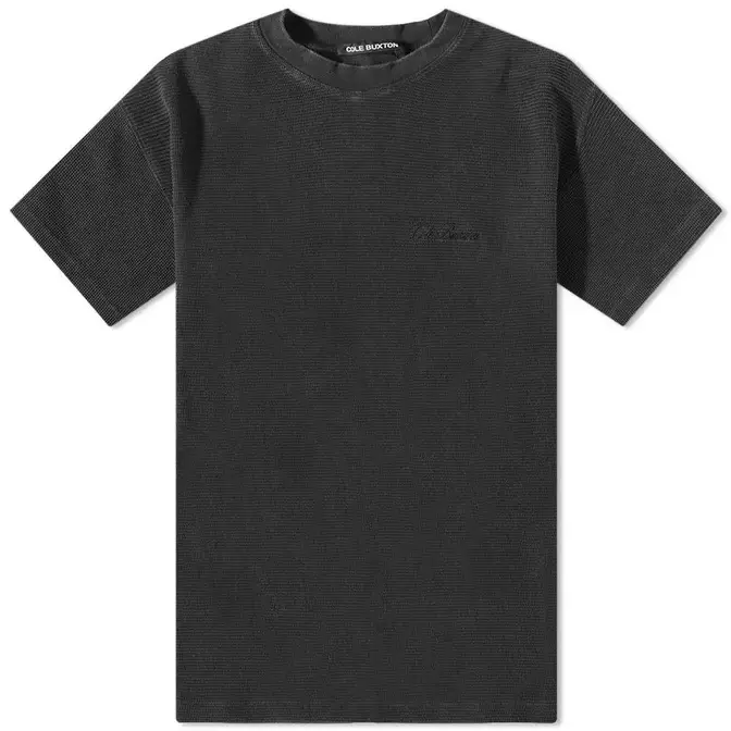 Cole Buxton Waffle Lounge T-Shirt | Where To Buy | cb-wflelnge-tee-blk ...