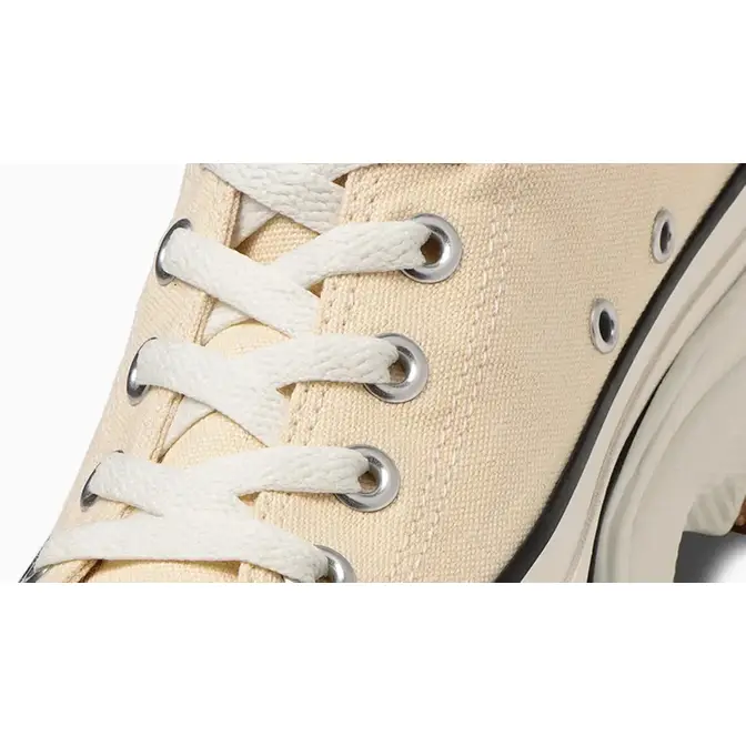 Converse converse chuck taylor all star lo lift enfant blanche Butter White Detail
