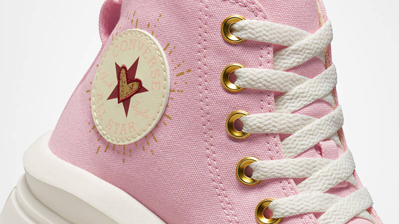 Converse Chuck Taylor Move Platform High Hearts Pink Where To