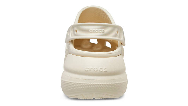 Crocs Classic Crush Bone Clog Beige 207521-2Y2 Back