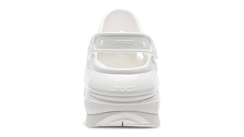 Crocs Mega Crush Clog White 207988-100 Back