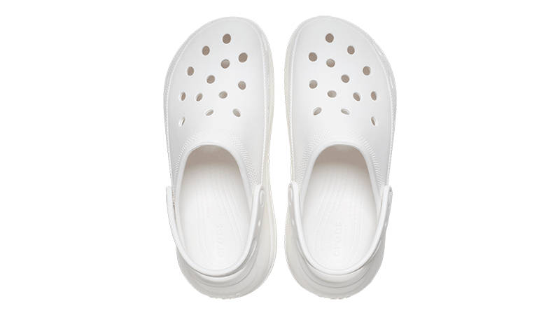 Crocs Mega Crush Clog White 207988-100 Top
