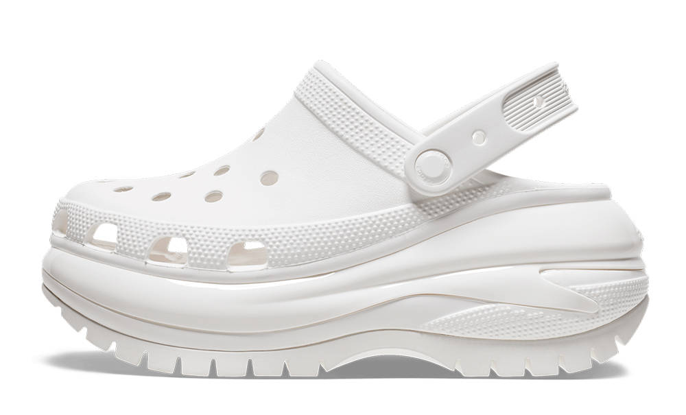 Crocs Mega Crush Clog White | Where To Buy | 207988-100 | The Sole Supplier