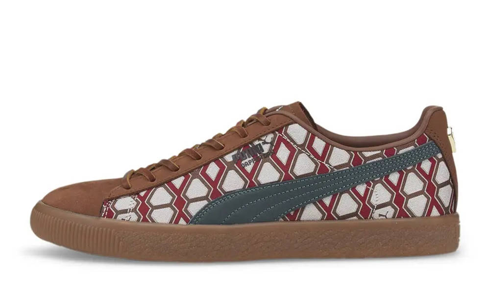 Sneakers Puma Daniel Dapper Dan X PUMA Clyde Brown Where To Buy