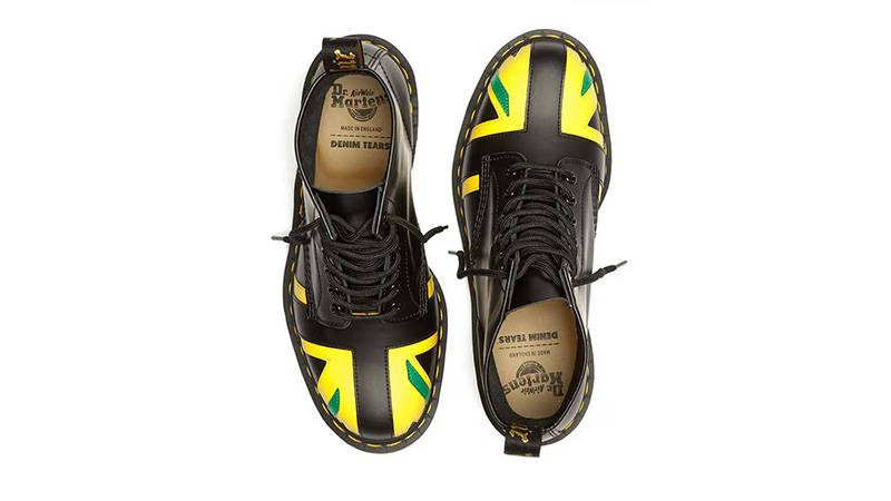 Denim Tears x Dr. Martens 1460 8 Eye Black middle