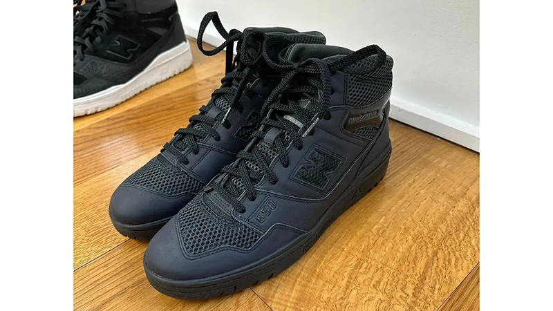 eYe Junya Watanabe MAN x New Balance 650R Black Front
