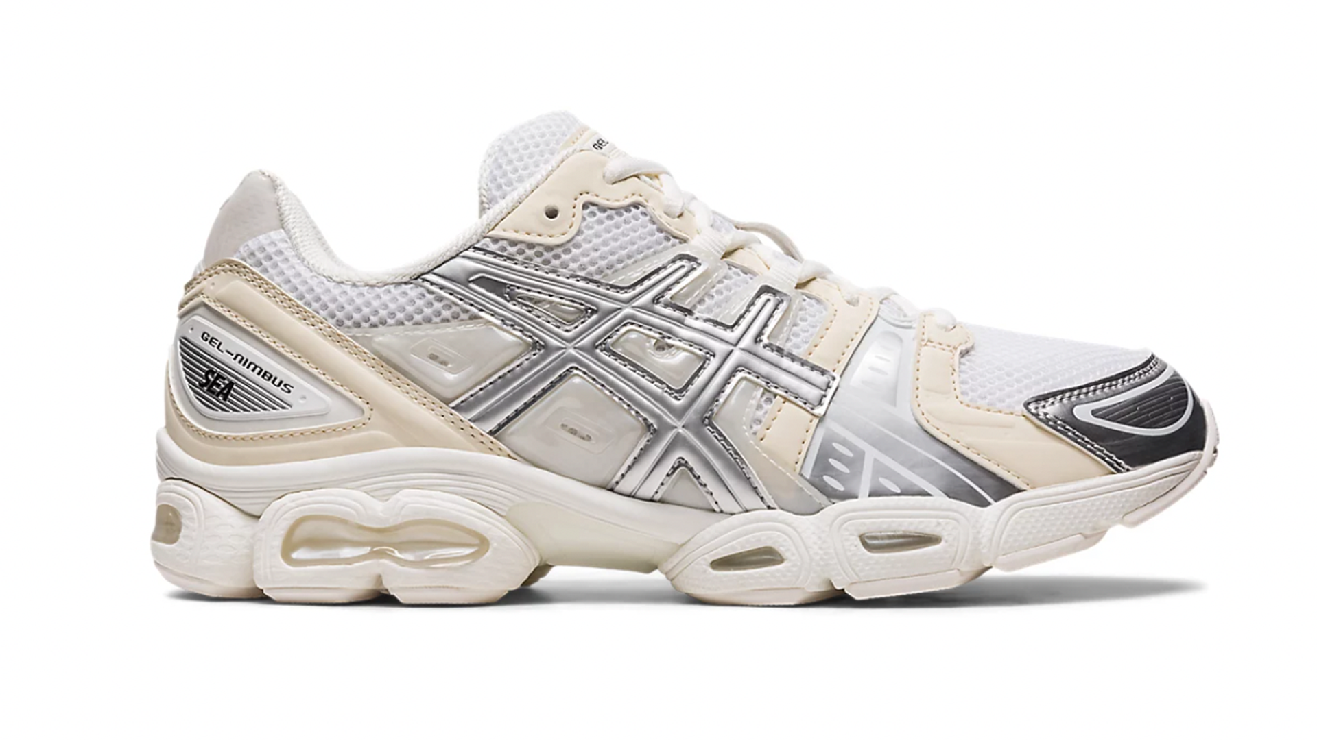 WIND AND SEA x ASICS GEL-Nimbus 9 White Silver