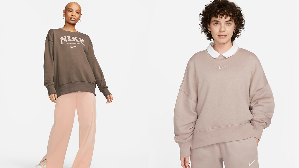 Image via Nike Neutrals Are On the Menu For Nike’s Latest Sweatshirt Drop