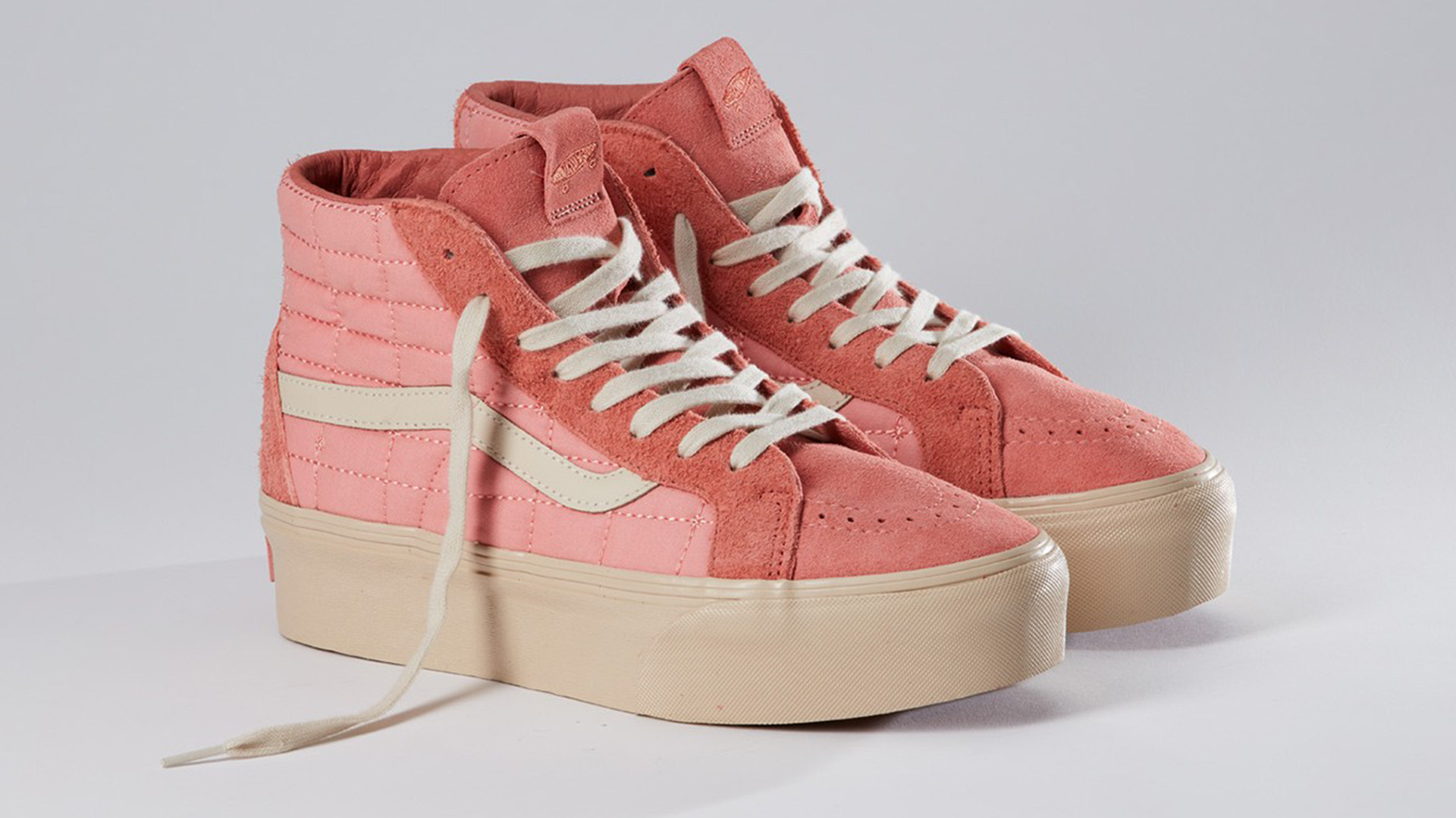 Joe Freshgoods x Vans Sk8-Hi Platform Chocolate Valley Resort Pink