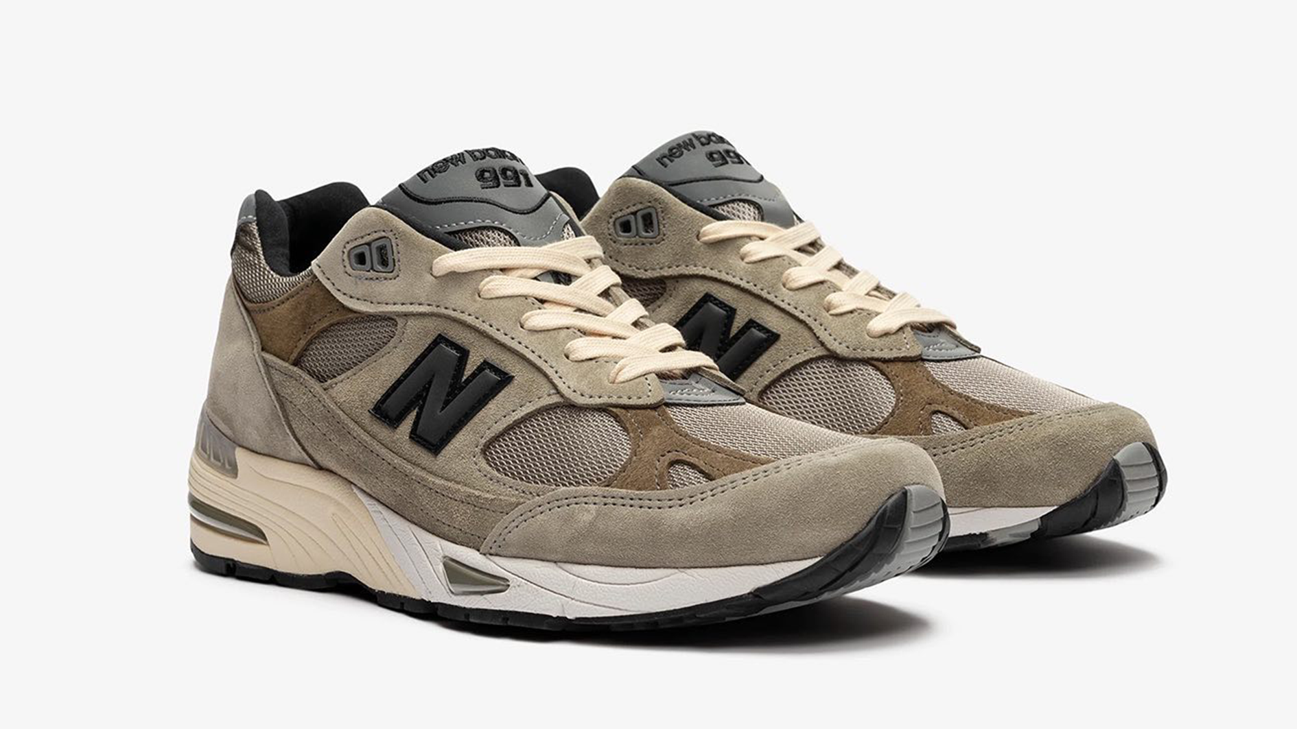 JJJJound x New Balance 991 Grey Brown