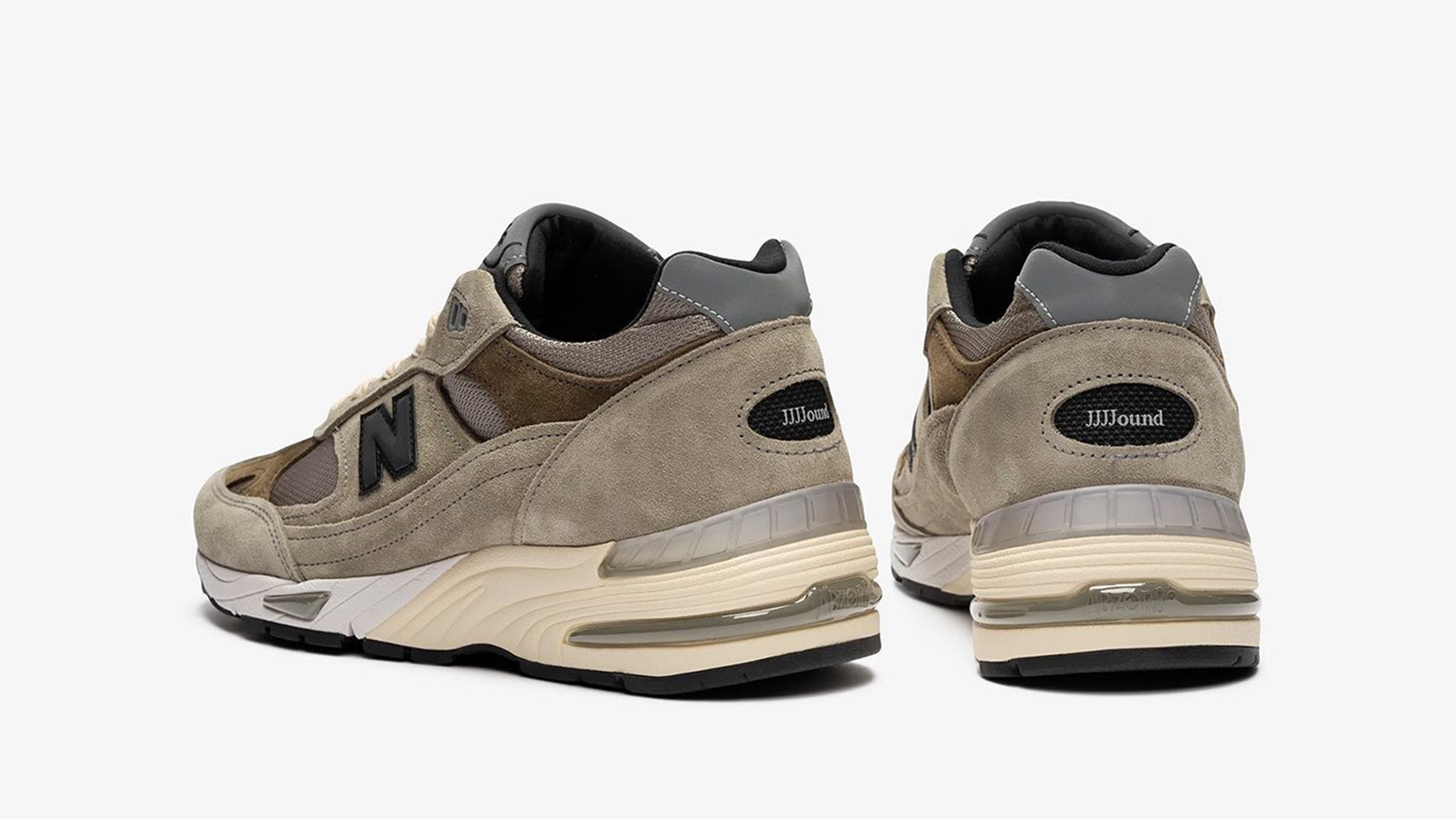 JJJJound x New Balance 991 Grey Brown