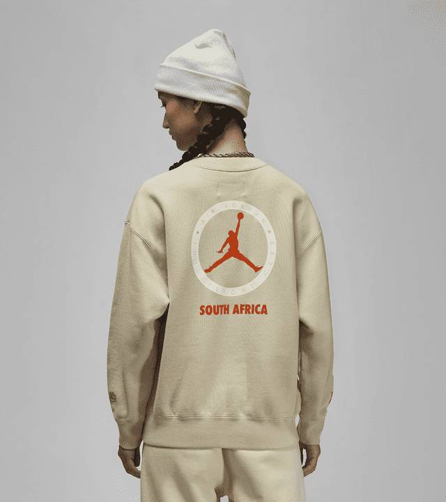 Jordan x Shelflife Crew Brige back