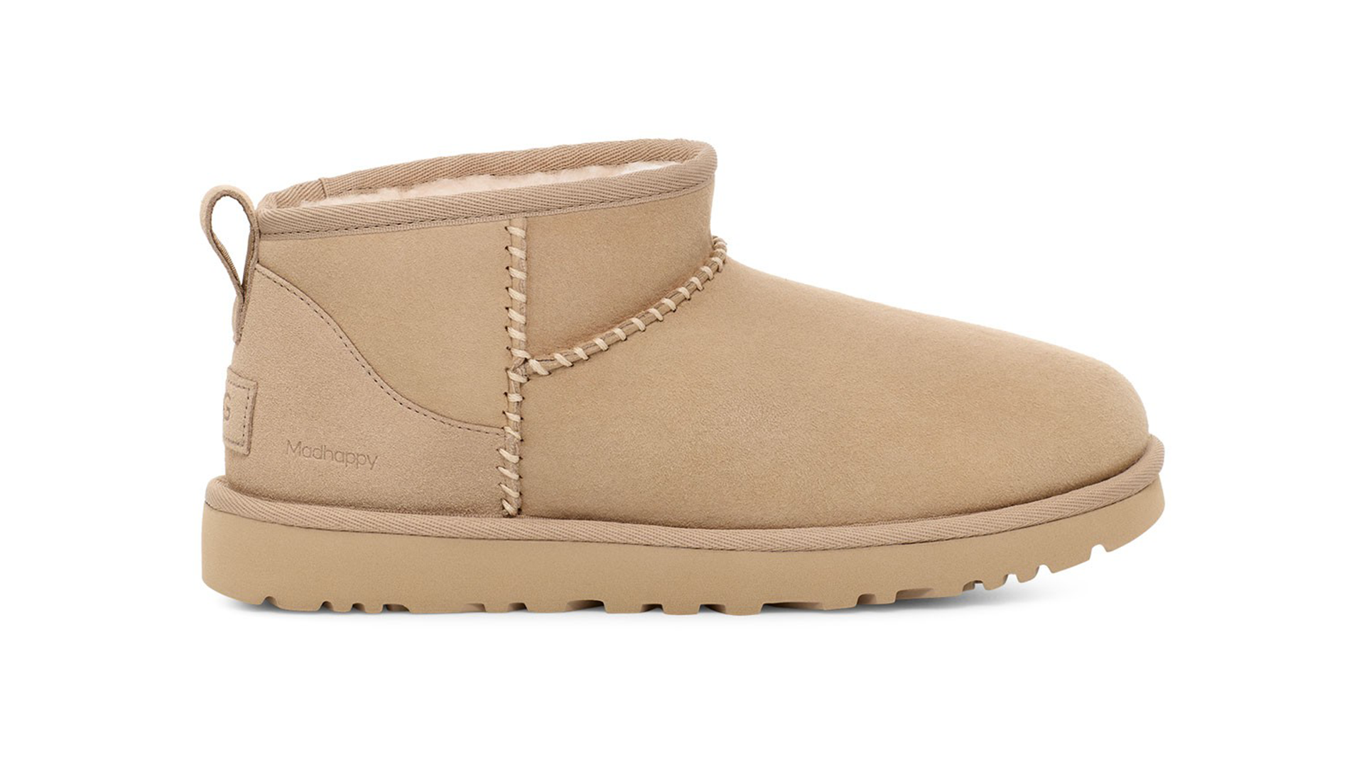 Madhappy x UGG Classic Ultra Mini Boot White Pepper