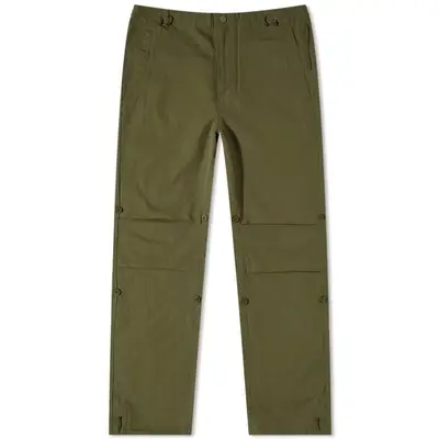 Basic Polaire Shorts Loose Snopant Olive Feature