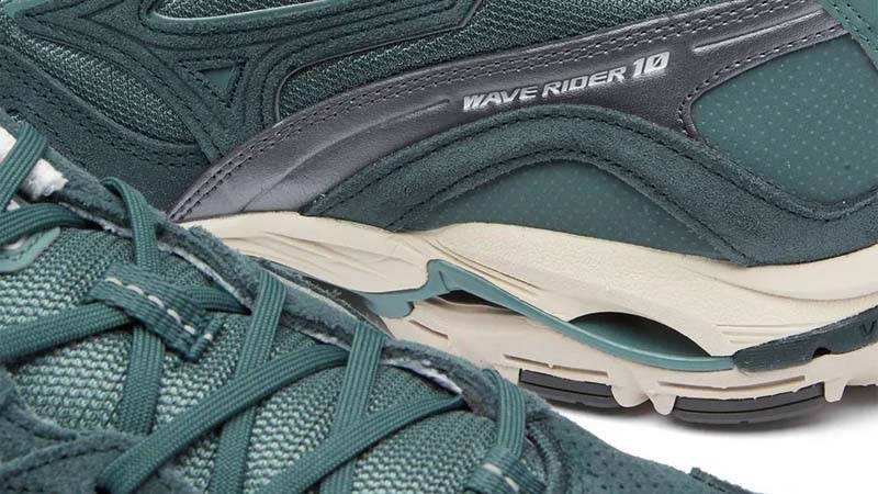 Mizuno Wave Rider 10 Premium Pack Green | Where To Buy | D1GA2277-02