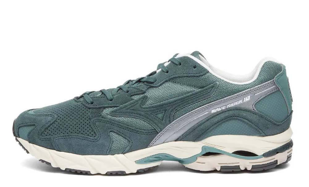 Mizuno Wave Rider 10 Premium Pack Green | Where To Buy | D1GA2277-02