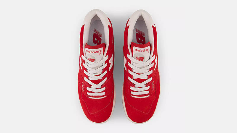 New Balance 550 Team Red White BB550VND Top
