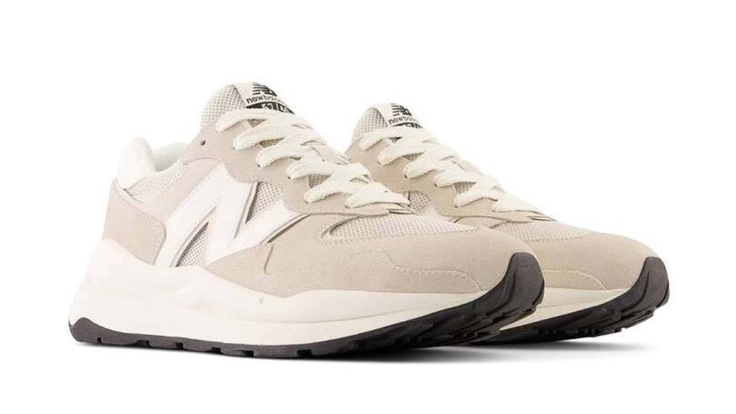 New Balance 57/40 Beige White Front