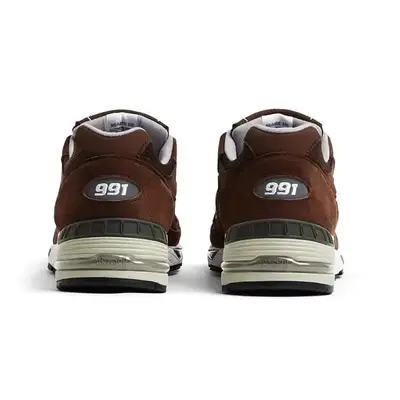 New Balance 991 Made in England Brown M991BGW back