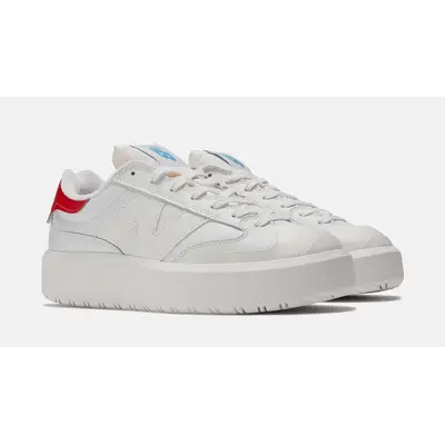 New Balance CT302 White True Red Front