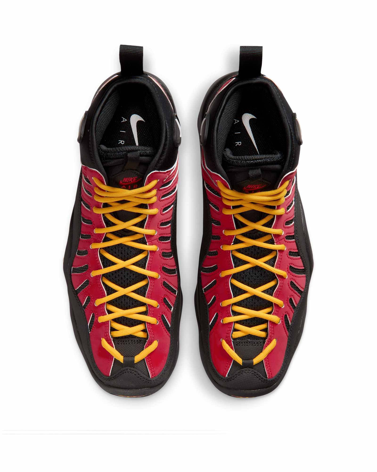 Nike Air Bakin Red Black middle